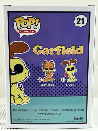 Funko Pop! Garfield - Odie #21 Vinyl Figure - (NEW in PROTECTOR) - Picture 2 of 7