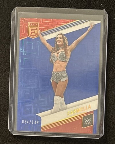 Carmella - 2023 Donruss Elite WWE #54   Blue Squares   / 149               G380 - Picture 1 of 2