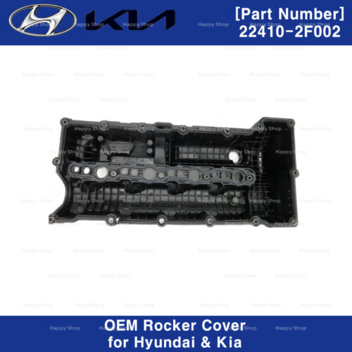 224102F002 Genuine Rocker Cover for Hyundai Santa Fe Tuscon Kia Sorento Sportage - Picture 2 of 2