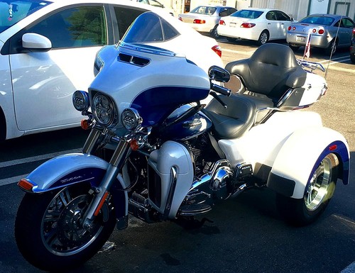 Premium Trike Cover fits Honda Goldwing or Harley Davidson - One Size Fits All - Picture 3 of 9