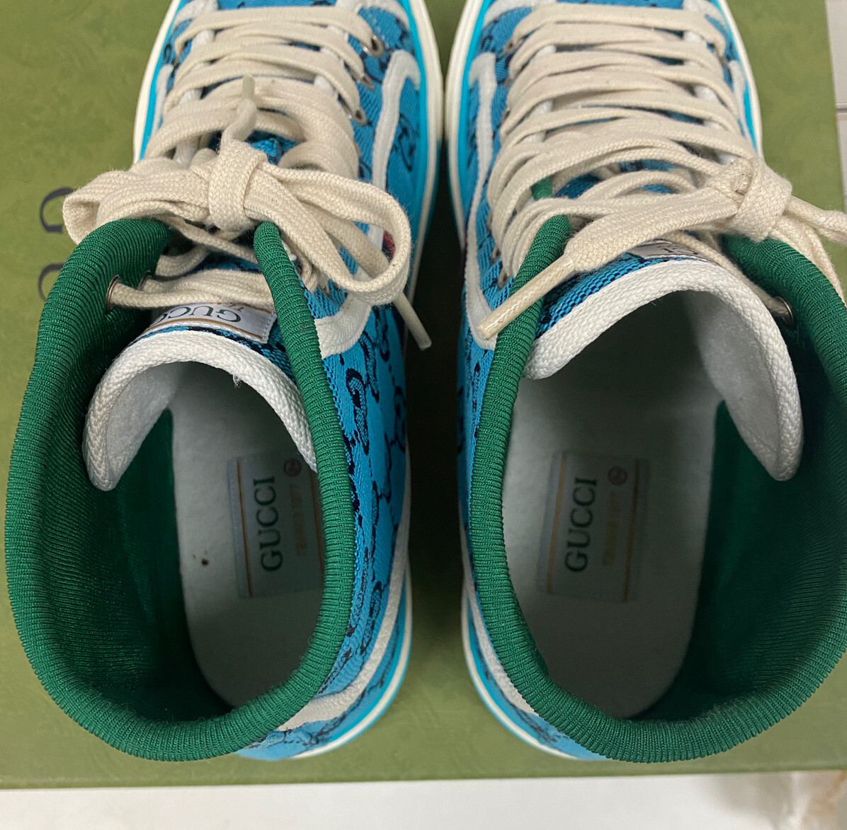 Gucci Tennis 1977 High Tops Size 5+ | eBay