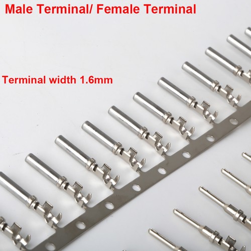 1.6mm Deutsch Crimp Terminal Connector, Male, Female, for Crimping Tool SN-48B - Picture 3 of 6