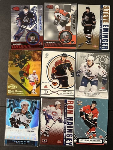 9x Random Numbered #`d NHL Hockey Card Collection Lot