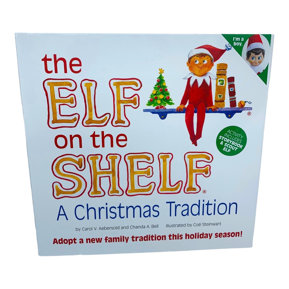 【未使用】the ELF on the SHELF with Book Amazon.com: The Elf on the Shelf: Meet the Scout Elves (I