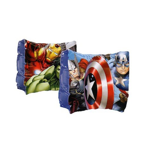 Marvel Avengers Kordelzugtasche Schleudertasche + Bonusarm Schwimmer Armbänder Schwimmer - Bild 3 von 9