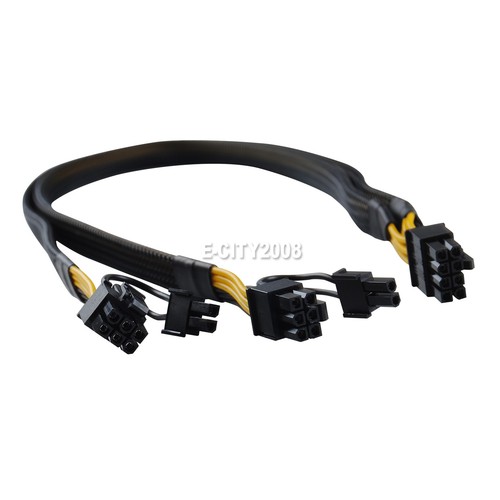 8 pin to 8+8 pin Gpu Power Adapter Cable Cord Fit for DELL PowerEdge R7515 63CM - 第 19/22 張圖片