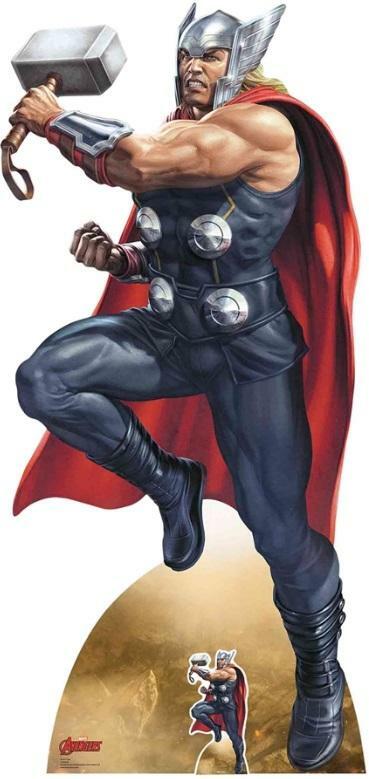 AVENGERS - LifeGröße Cutout - Thor Mjolnir - 191cm AVENGERS - LifeGröße Cutout - Thor Mjolnir - 191cm