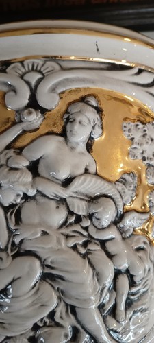 Grande fioriera Capodimonte vintage - Foto 16 di 22