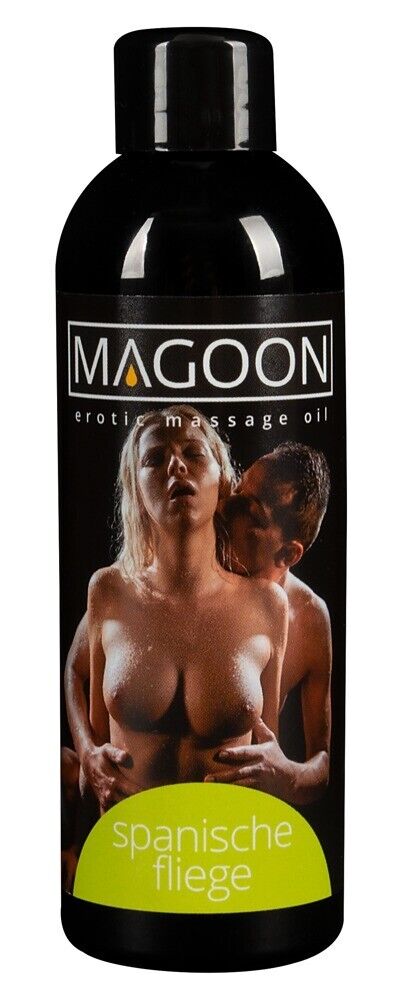 Magoon SEX Erotikmassage-Öl 600ml - 6 Flaschen zu je 100 ml Pflegendes Massage