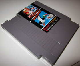 SUPER MARIO BROS - DUCK HUNT-NINTENDO NES-PAL-ITA-OTTIMA-RARITA'