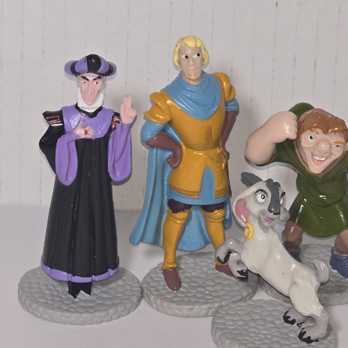 6 Disneys Glöckner von Notre Dame Applause 3" PVC Figuren Neu Komplette Sammlung - Bild 2 von 7