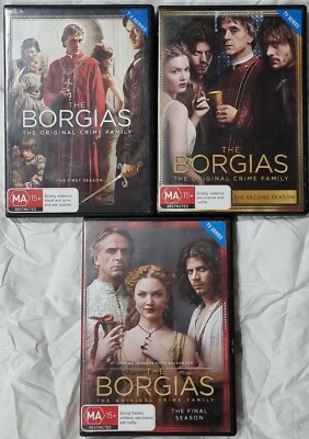 The Borgias : Season 1-3 DVD (Pal, 2013)