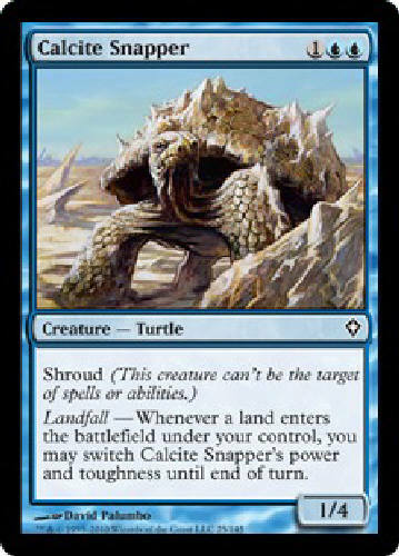 CALCITE SNAPPER FOIL Worldwake MTG Magic the Gathering Cards DJMagic - Picture 1 of 1