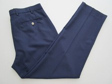 Mens Peter Millar Durham Performance golf pants navy blue fits 33x29 33x30