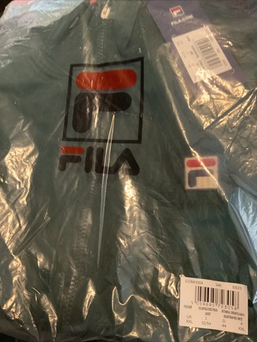 Fila Mens Fischer Retro Colour Blocked Track Jacket Size XXL New With Tags - Picture 6 of 6