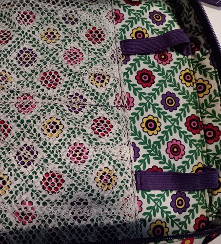 Vera Bradley Travel Organizer Bag For Toiletries/Cosmetics - Picture 5 of 5