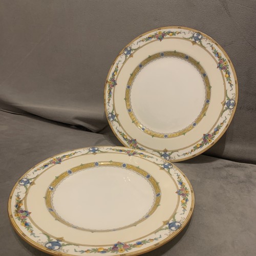 2 Minton Helena 10.75” Dinner Plate England Hand Painted 1926 - numbered & dated - Picture 2 of 24