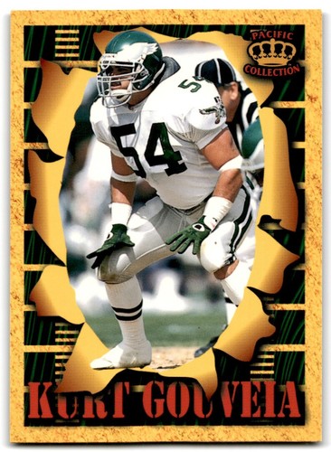 1996 Pacific Invincible Smash-Mouth Kurt Gouveia Philadelphia Eagles #SM130
