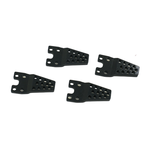 Kit 4PCS Supporto Ammortizzatore Inferiore in Lega per 1/10 Assiale SCX10 CC01 Cingolato RC Auto - Foto 2 di 5