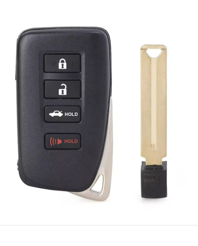 Complete Remote Smart Key Suitable for Lexus ES300H GS200T GS350 GS450H GS F 4B - Picture 2 of 3