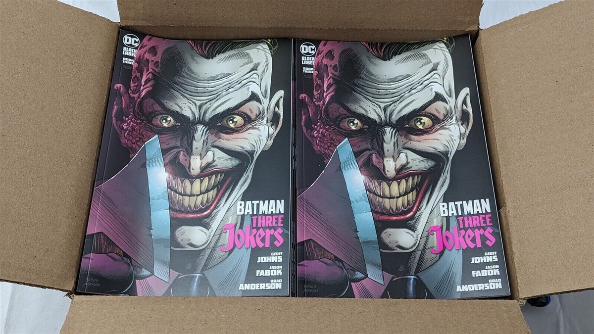 【新品】JOKER × Third TOURNAMENT CASE TYPE-5 BATMAN THREE JOKERS #3 (x5 copies) NM M Premium Variant F