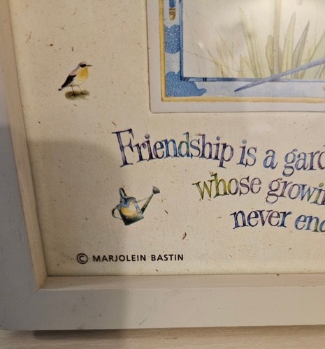 Friendship Garden Picture Frame Marjolein Bastin Nature's Sketchbook - Picture 5 of 5