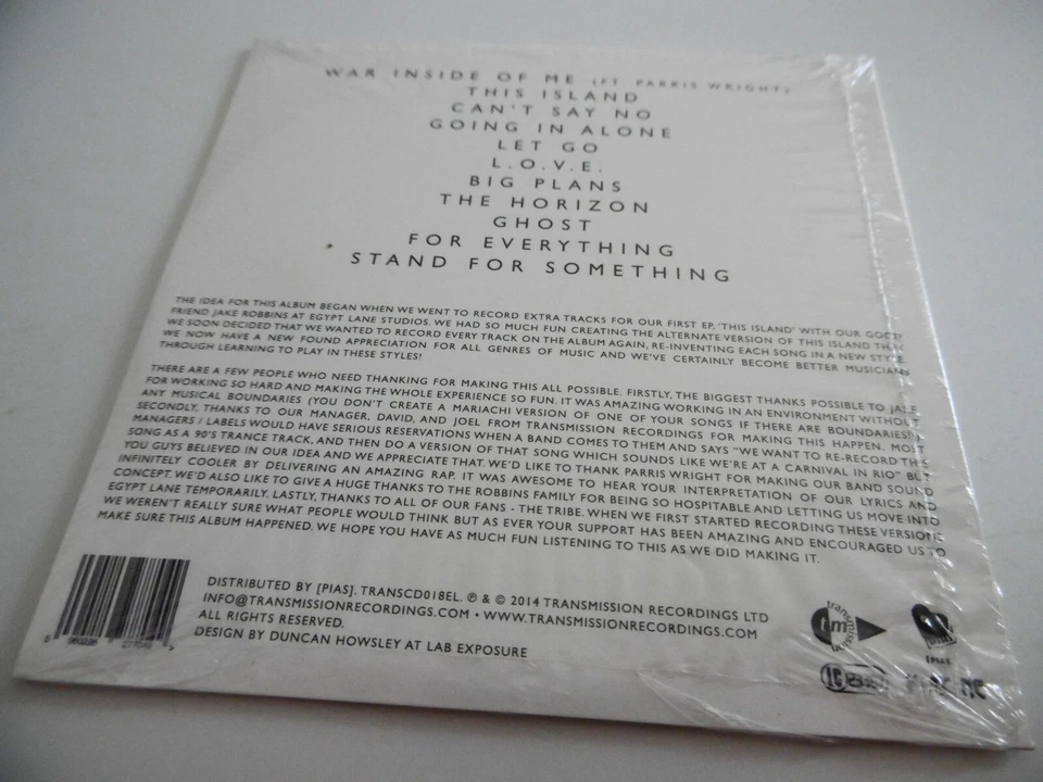 *NEW SEALED* NATIVES INDOOR WAR EGYPT LANE 2014 CARD SLEEVE CD TRANSMISSION - Image 2 of 2