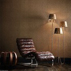 1 ROLL OF ANTHOLOGY 02 SMALTI WALLPAPER 110718 COLOUR WALNUT