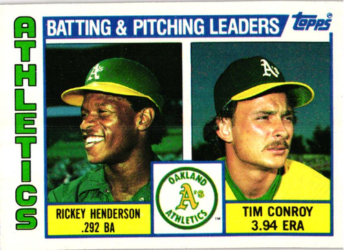 RICKEY HENDERSON (1981-2021) / Pick Your Cards /Buy4+ Save20% - Picture 33 of 248