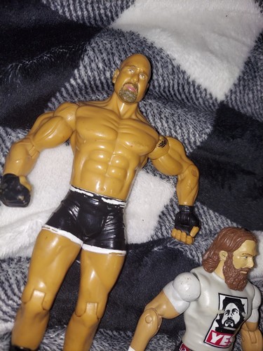 Camisa WWE Daniel Bryan Yes Chris Jericho y Jack's Pacific 3 figuras de lucha libre - Imagen 2 de 4