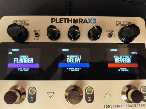 TC Electronic Plethora X3 TonePrint Multi-FX Pedalboard