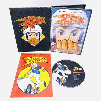 Speed Racer Collectors Edition [1966] (DVD 2003) w/ Tire Slipcover, 11 ...