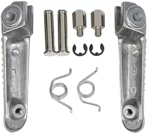 Motorcycle Front Rear Foot Pegs Footrest Pedal Fits for Suzuki GSXR GSX-R600/... Foto 4 de 4