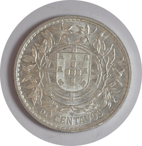 Portugal 50 Centavos 1912 UNC - Bild 2 von 6