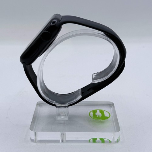GPS Only Apple Watch SE 2nd Gen 44MM Black Aluminum Black Sport Band MXEK3LL/A - Zdjęcie 6 z 7