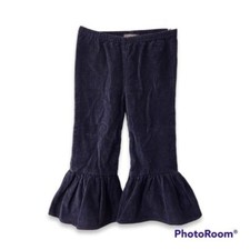 NWOT Girl's Navy Blue Corduroy Bell Bottoms Sz 6