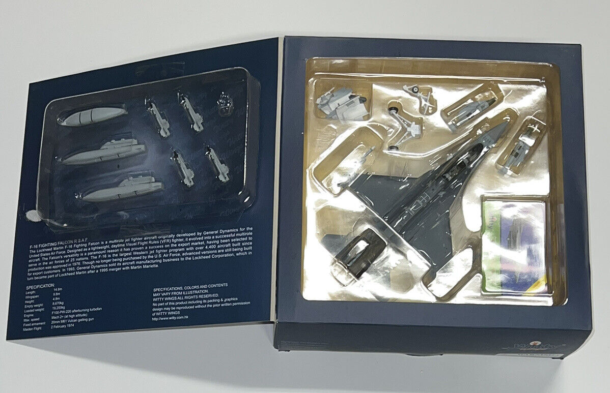 Witty WTW72010-01 - F-16C Fighting Falcon Diecast Model