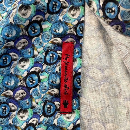 Visconti Black Button-Up Shirt Men's Size LT Multicolor Printed Summer Vacation - Picture 7 of 10