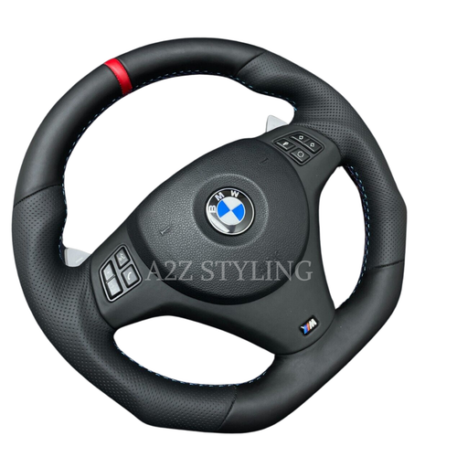 Bmw E90 E92 E93 E82 E81 DCT En Formę Fond Płat Cuir Neuf M Sport Volant M1 M3 - Picture 5 of 11