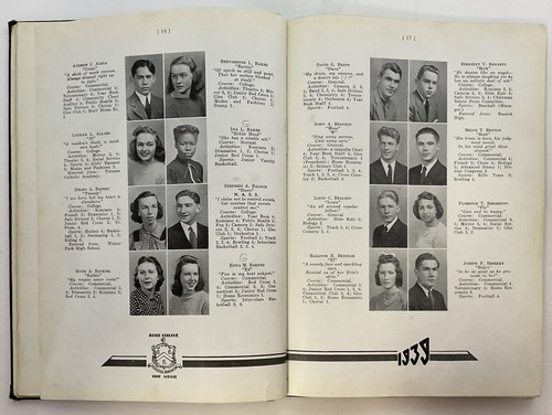Roger Ludlowe High School 1939 Fairfieldiana Yearbook OldYearbookShopCom - Bild 11 von 12
