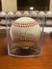 ERIC DAVIS REDS AUTOGRAPHED BASEBALL W/BALL Case