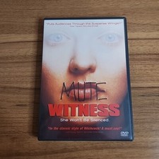 Mute Witness (DVD, 1994) W/Insert - Bilingual - Horror/Thriller - Free Shipping!