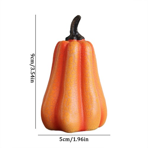 2X Battery Operated Lighted Halloween Pumpkin Resin Decorations Indoor Outdoor - Picture 22 of 22