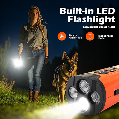 Dog Bark Deterrent Device Anti Barking Portable Bad Behavior Training Tool Safe - Picture 8 of 10