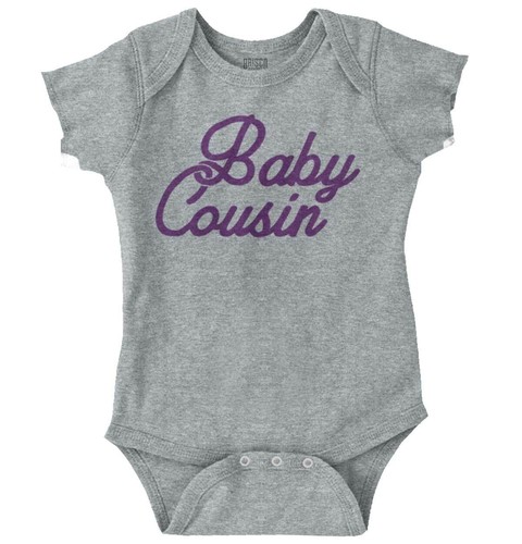 Cousin Love Cute Birthday Shower Gift Idea Newborn Baby Boy Girl Infant Romper - 第 12/15 張圖片