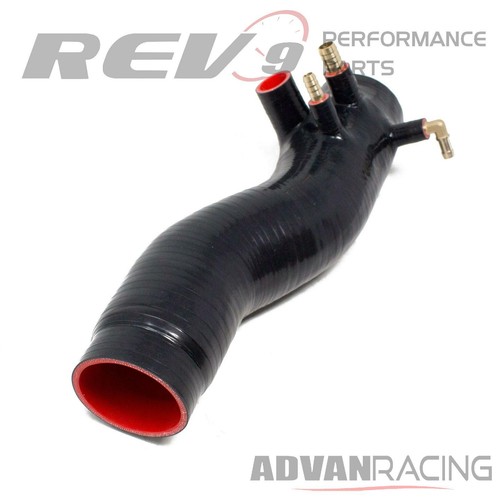 Entrada turbo de silicona para WRX 2.0T 15-21 aumento de volumen de admisión negro - Imagen 5 de 12