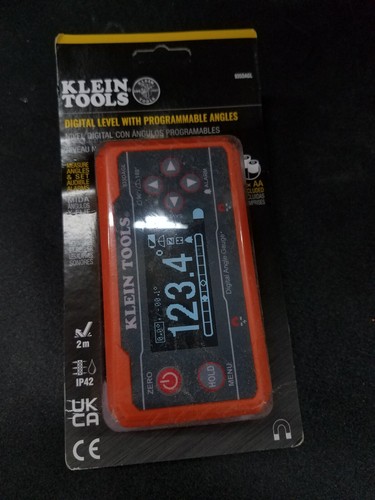 Klein Tools 935DAGL Digital Level Angle Finder with Programmable Angles