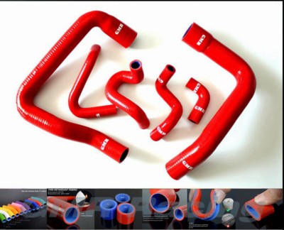 GMR Silicone Radiator Hose Clamps Kit  Fit For 1986-1993 Mustang GT LX Cobra 5.0