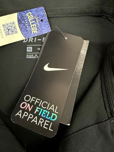 NIKE Oregon Ducks On-Field Dri-Fit Fútbol Polo Hombre Talla XL Negro ¡NUEVO! - Imagen 10 de 13
