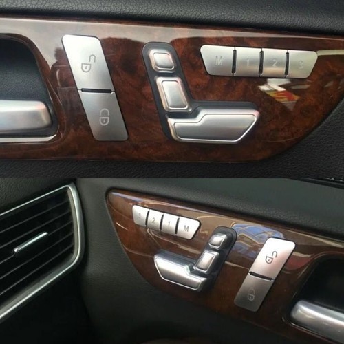 Cubierta de interruptor de memoria para cerradura de asiento de puerta Mercedes Benz A B C E CLA CLS GLA GLK ML - Imagen 12 de 14